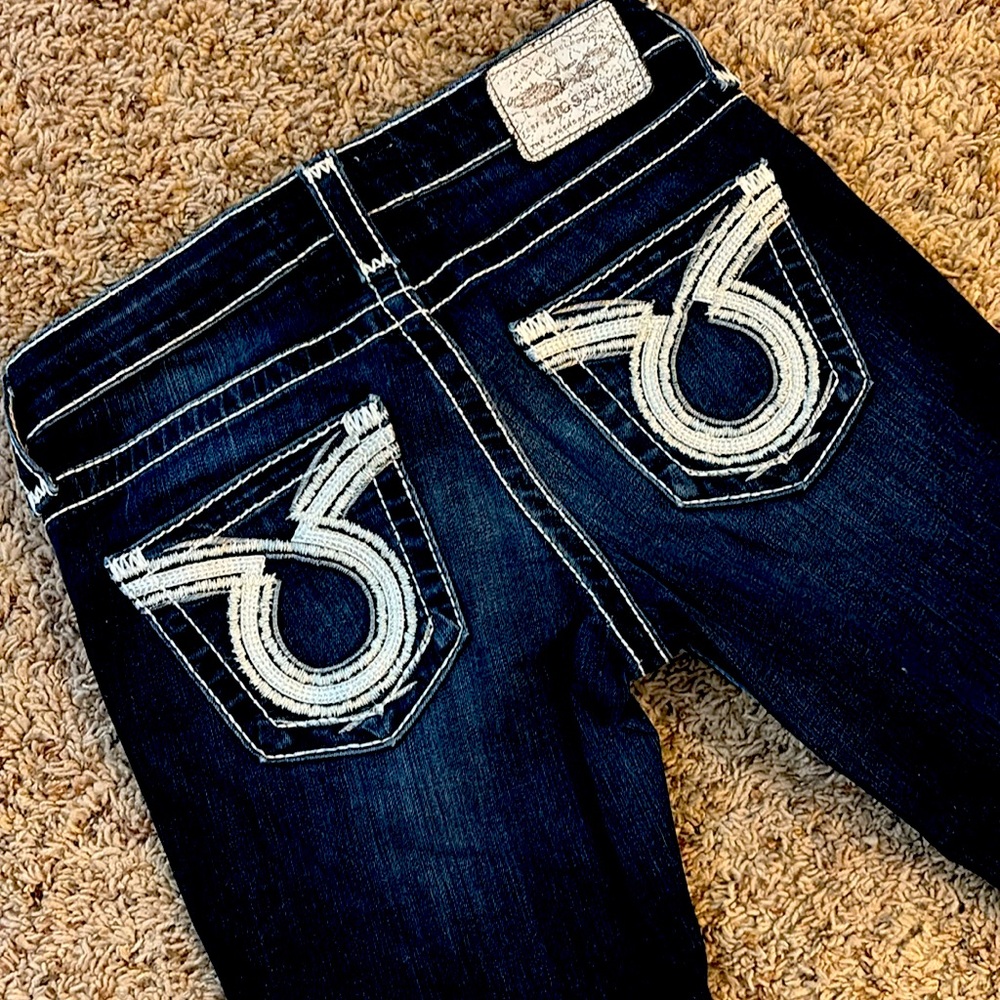 Big Star Liv Dark Blue Jeans